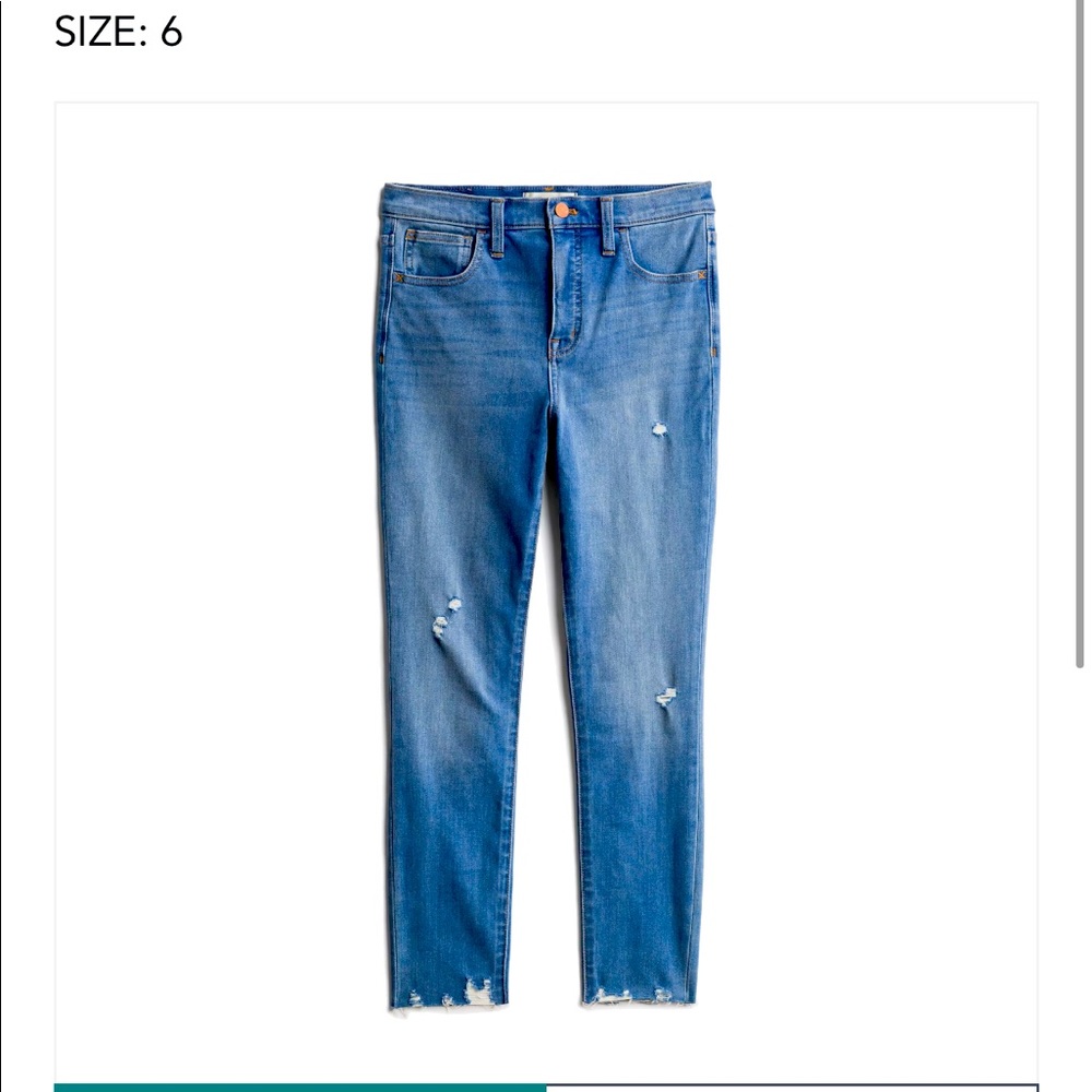 Madewell 10” high waist Jeggin